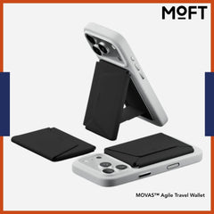 MOFT - MOVAS™ Agile Travel Wallet - Jet Black