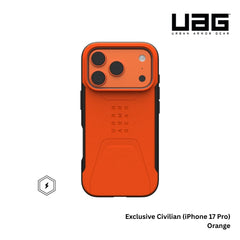 UAG - Exclusive Civilian MagSafe Case For iPhone 17 Pro - Orange