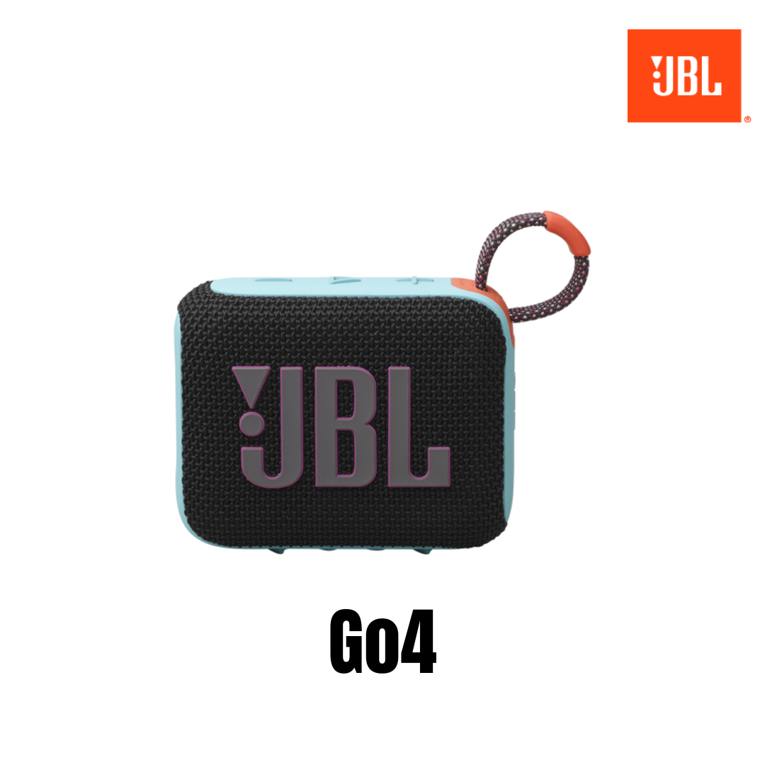 JBL Go4 Portable Bluetooth Speaker - Black Orange