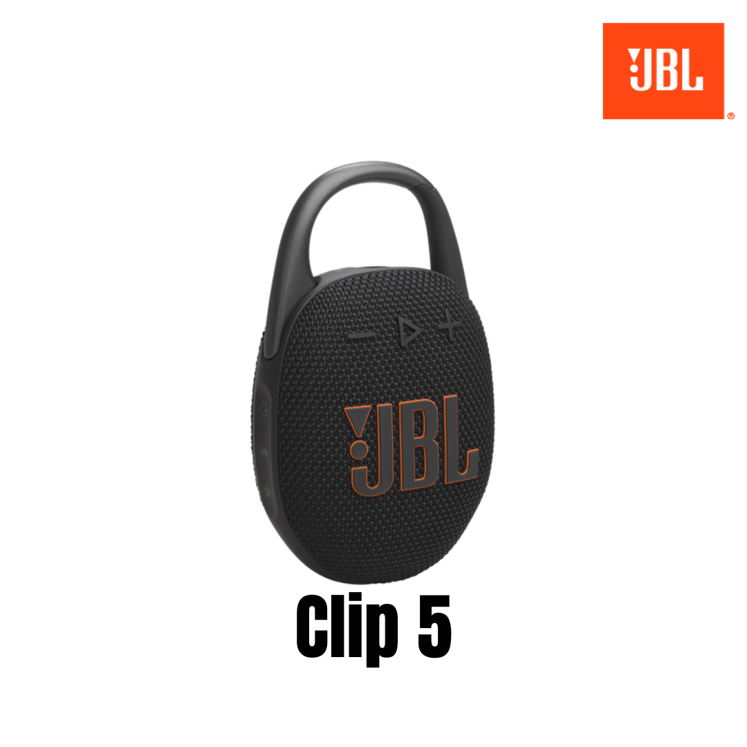 JBL CLIP 5 Portable Bluetooth Speaker - Black