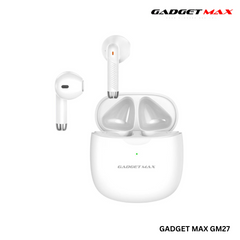 GADGET MAX GM27 Flow Series Bluetooth True Wireless Earbuds - White
