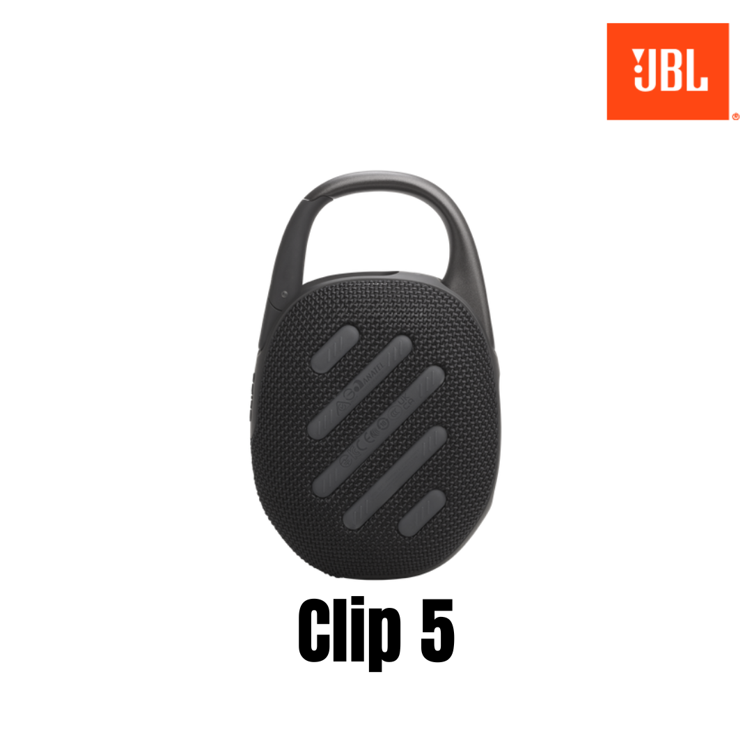 JBL CLIP 5 Portable Bluetooth Speaker - Black