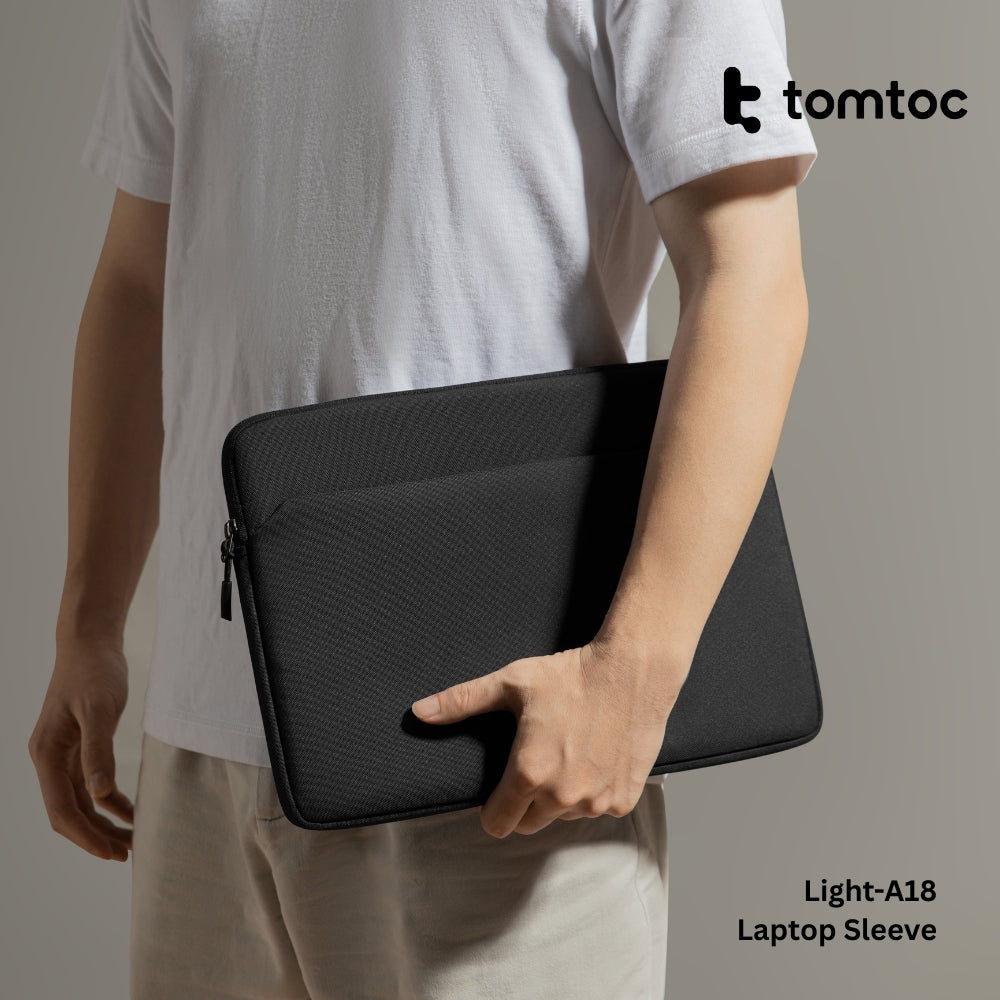 Tomtoc - Light-A18 Laptop Sleeve ( 15 Inch ) - Black