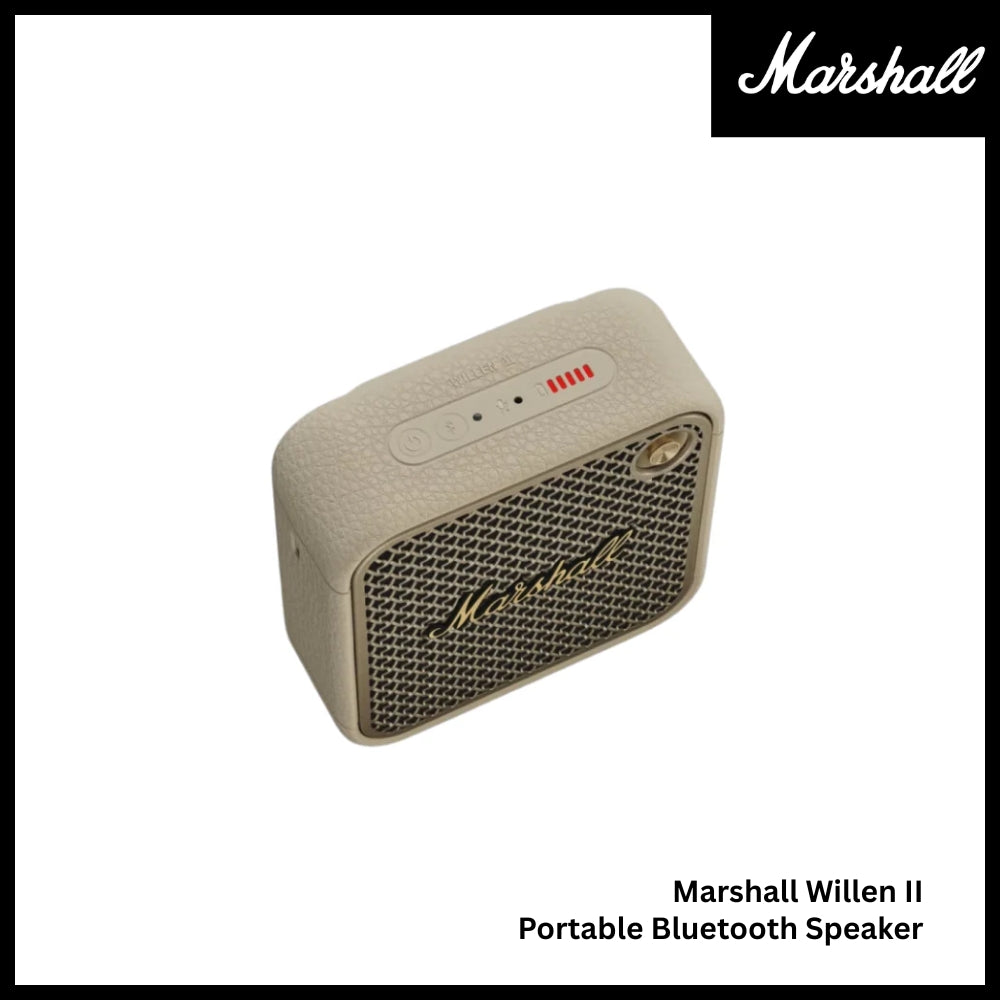 Marshall Willen 2 Portable Bluetooth Speaker - Cream