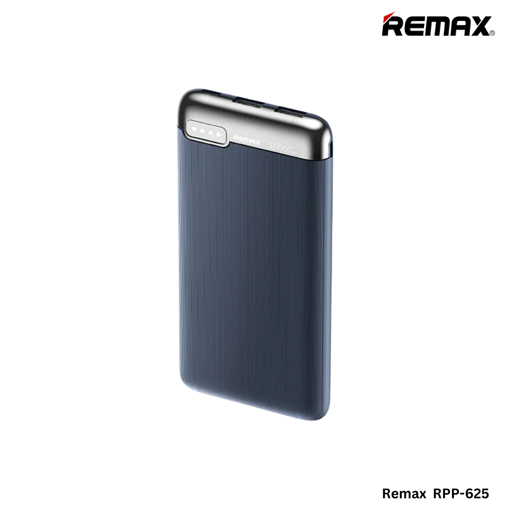 REMAX RPP-625 10000mAh RUINAY SERIES 2.1A FAST CHARGING POWER BANK (INPUT-TYPE-C/MICRO) (OUTPUT-USB 1/2) Power Bank (2.0A)