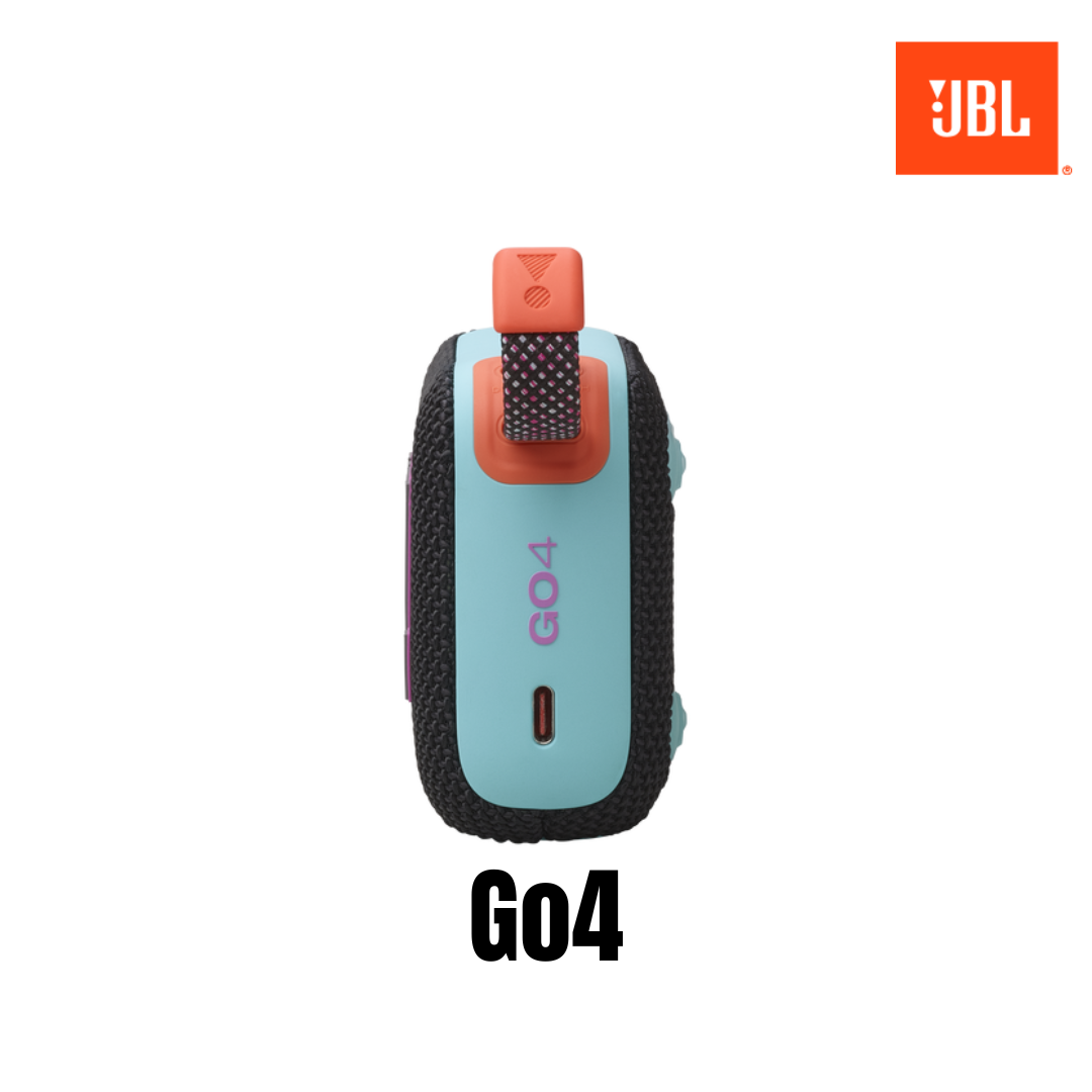 JBL Go4 Portable Bluetooth Speaker - Black Orange