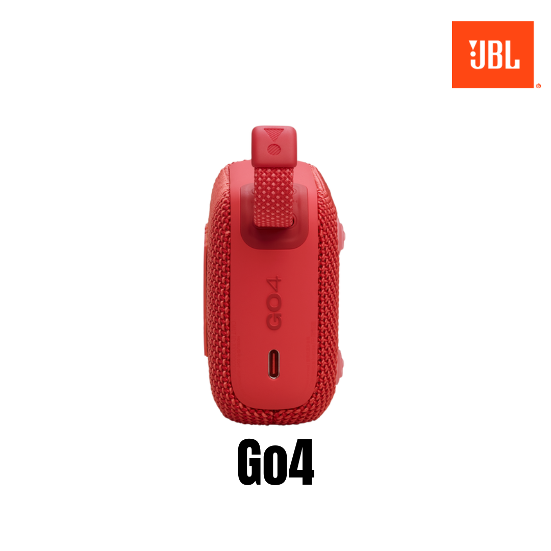 JBL Go4 Portable Bluetooth Speaker - Red