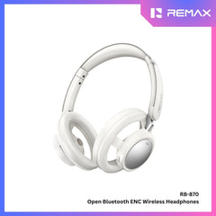 REMAX - RB-870 Open ENC Bluetooth Wireless Headphone - Grey