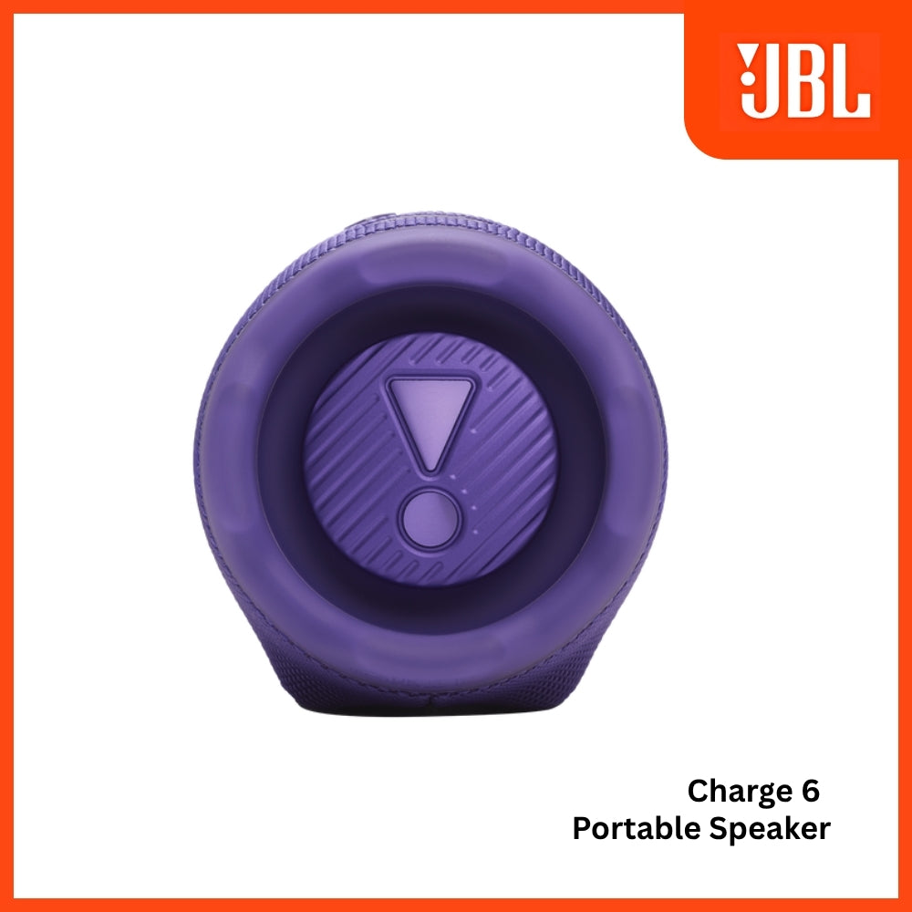 JBL - Charge 6 Portable Bluetooth Speaker - Purple