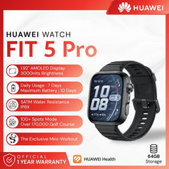 HUAWEI - Watch Fit 5 Pro - Black