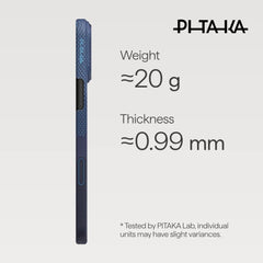 PITAKA - Ultra-Slim Case For iPhone 17 Pro Max - Over the Horizon