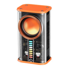 REMAX RB-M68 CLEAR MECHA WIRELESS BLUETOOTH SPEAKER (5W) - Orange