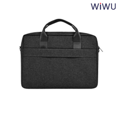 WIWU 15.6 MINIMALIST LAPTOP BAG PRO, Laptop Bag, Accessories Bag, Macbook Bag Black