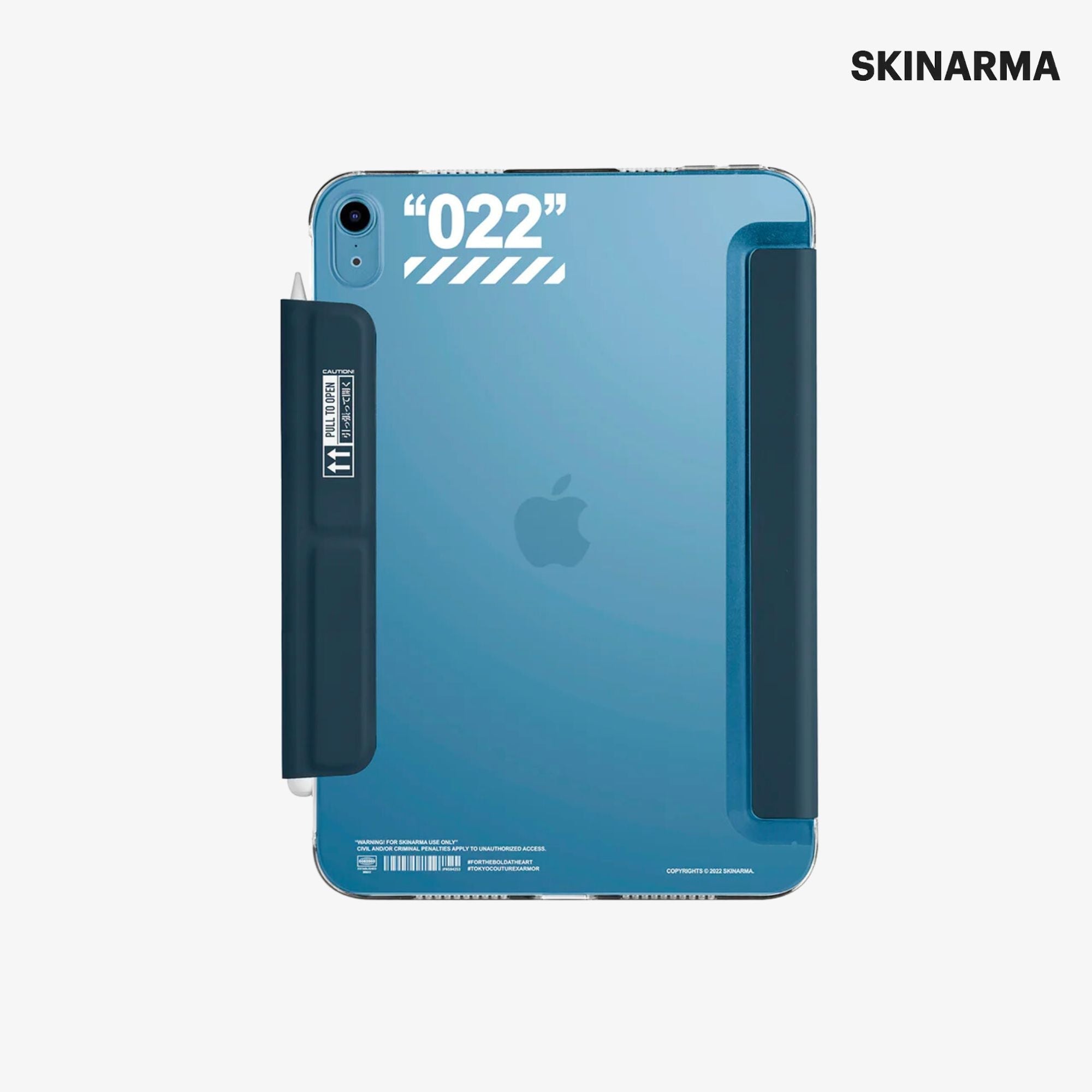 Skinarma (iPad Air 4 / 5 ) TAIHI SORA Series Magnetic Flap - BLUE