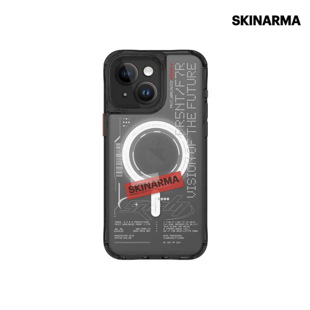 Skinarma iPhone 15 Pro Max 6.7" Orion Mag Charge Case (Black)