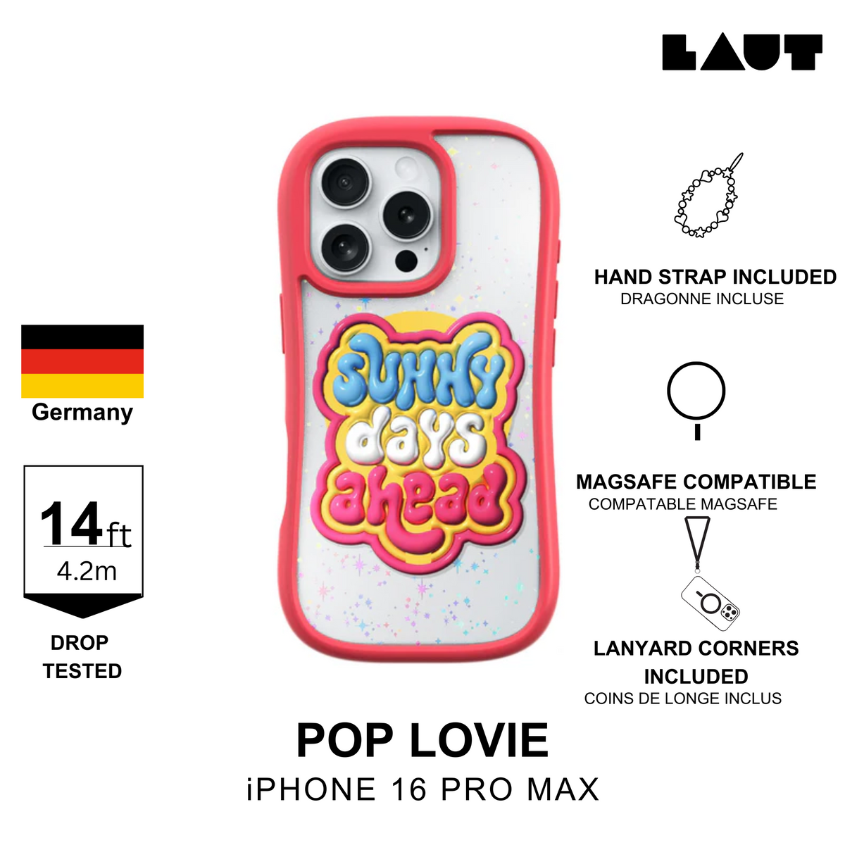 LAUT POP LOVIE iPhone 16 Pro Max