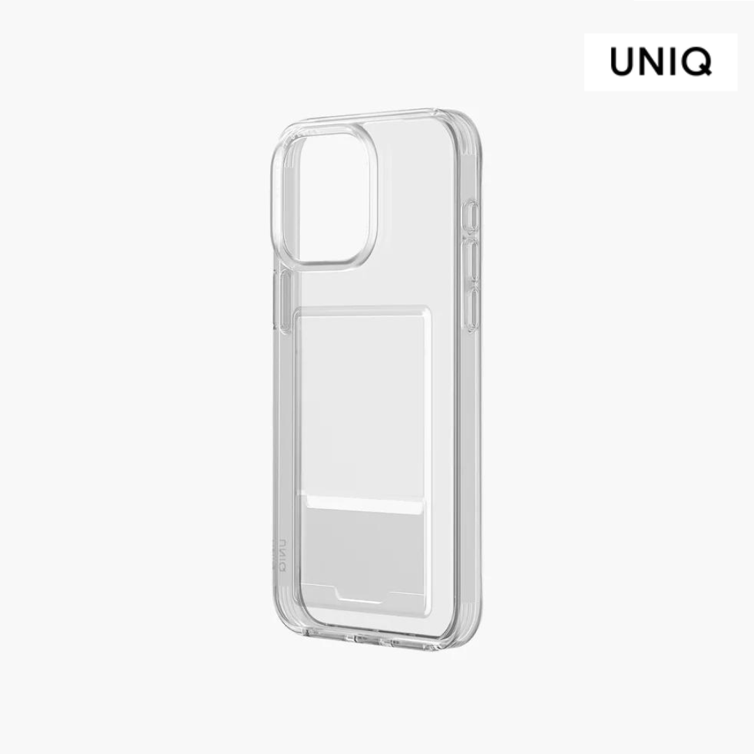 UNIQ iPhone 15 Pro Max  Air Fender ID Case - Clear