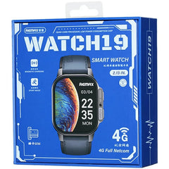 REMAX - WATCH 19 4G Android Call Smart Watch - Blue