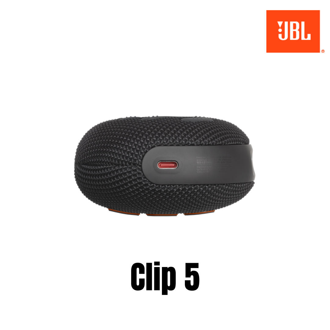 JBL CLIP 5 Portable Bluetooth Speaker - Black