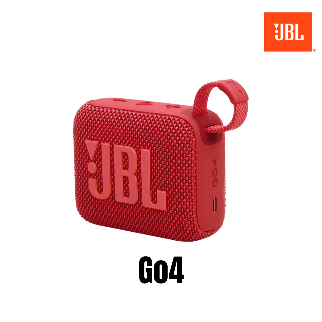 JBL Go4 Portable Bluetooth Speaker - Red