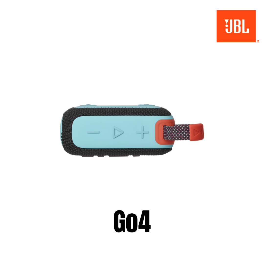 JBL Go4 Portable Bluetooth Speaker - Black Orange