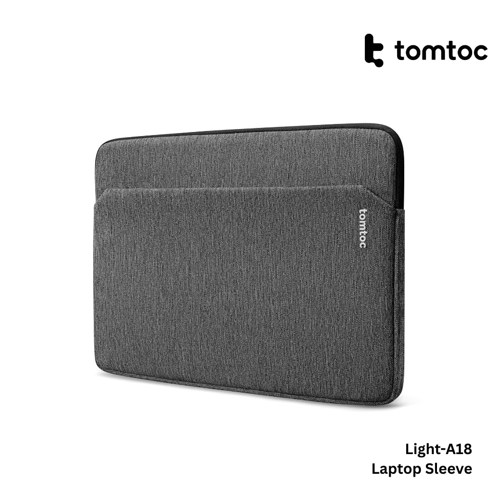 Tomtoc - Light-A18 Laptop Sleeve ( 15 Inch ) - Grey