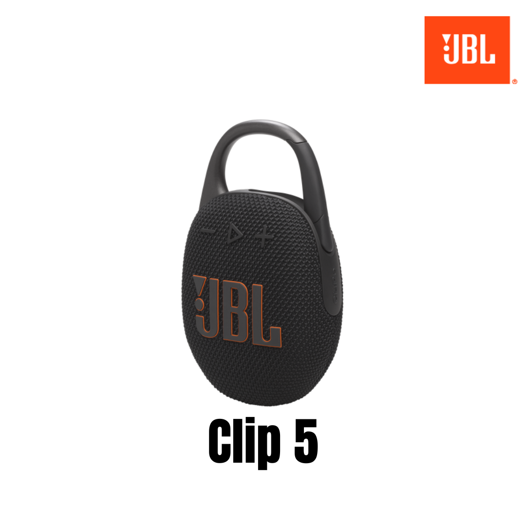 JBL CLIP 5 Portable Bluetooth Speaker - Black