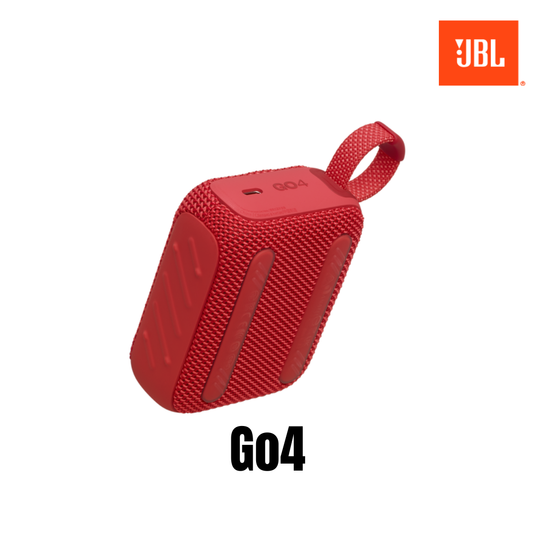 JBL Go4 Portable Bluetooth Speaker - Red