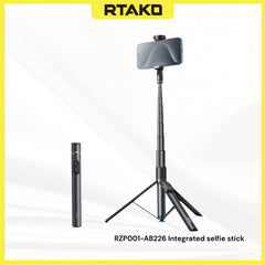 RTAKO - RZP001-AB226 Integrated selfie stick