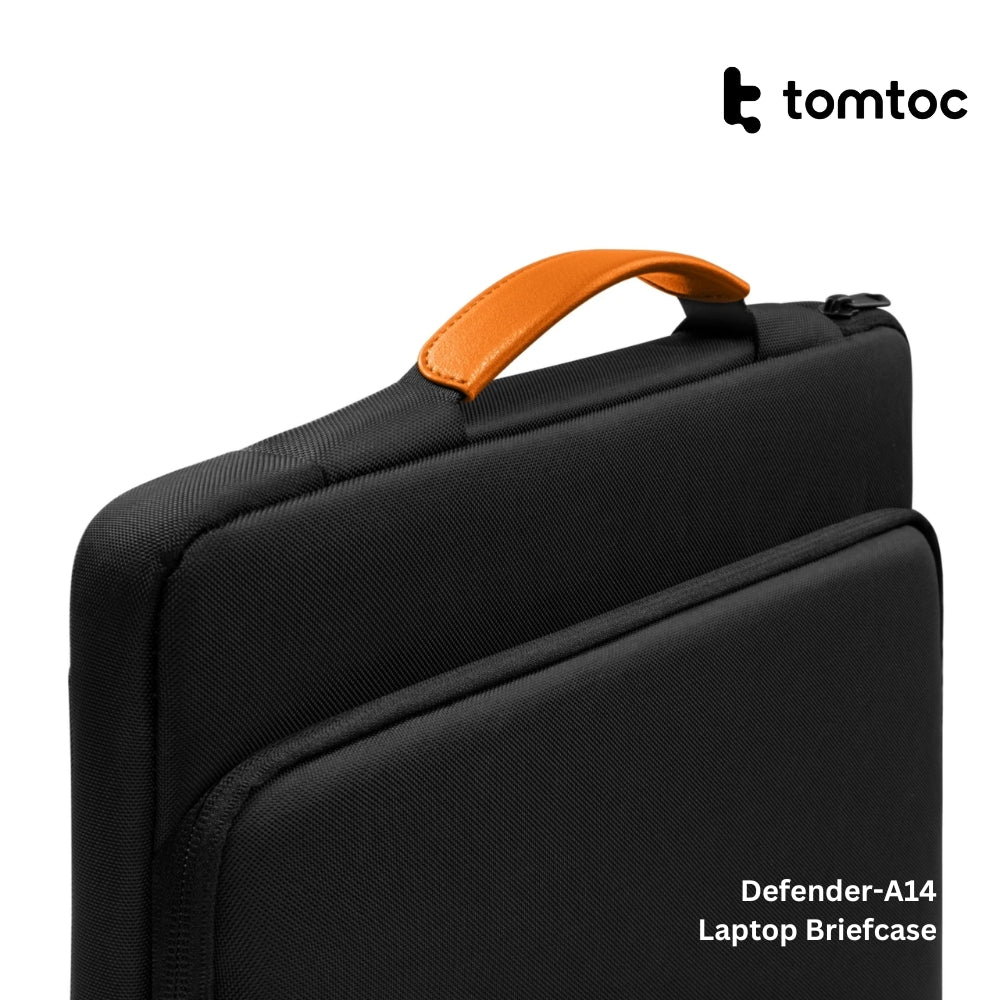 Tomtoc - Defender-A14 Laptop Briefcase ( 13.5 - 14 Inch ) - Black