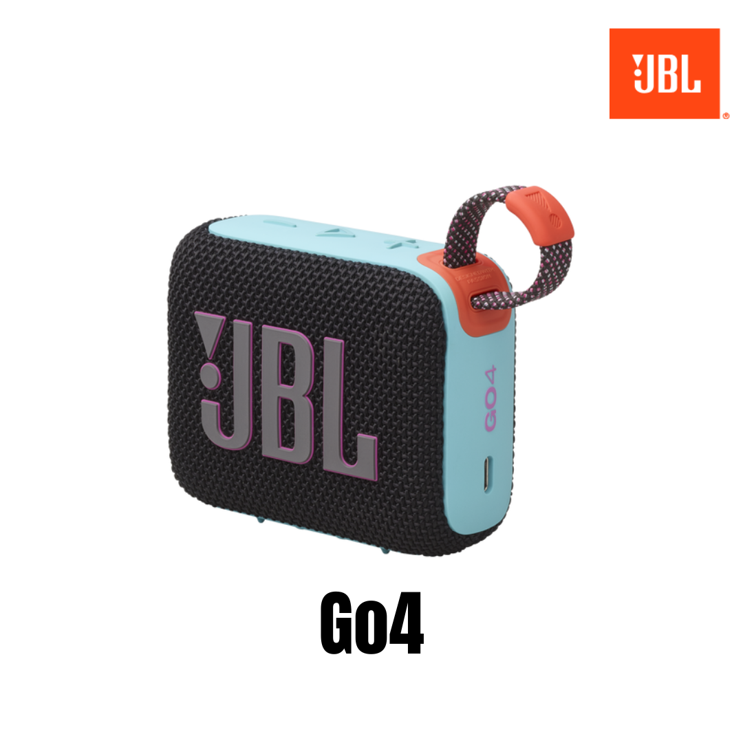 JBL Go4 Portable Bluetooth Speaker - Black Orange