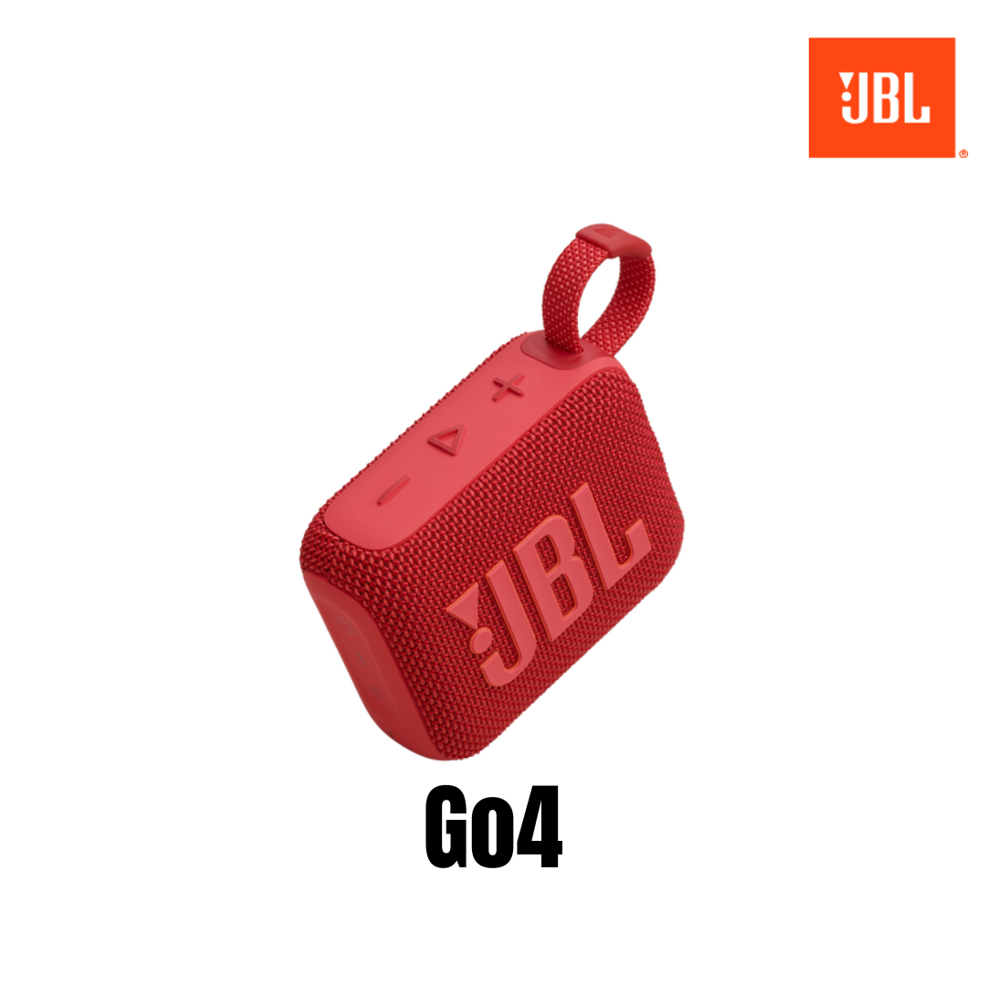 JBL Go4 Portable Bluetooth Speaker - Red