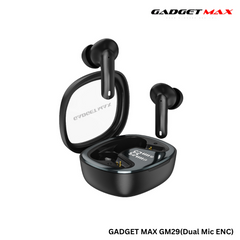 GADGET MAX GM29 Melo Series Bluetooth True Wireless Earbuds(Dual-Mic ENC) - Black