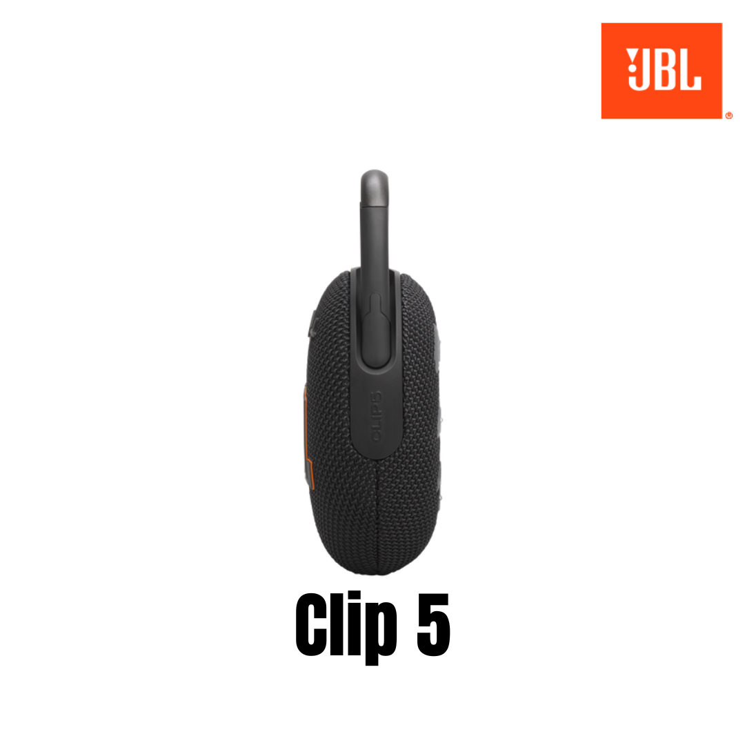 JBL CLIP 5 Portable Bluetooth Speaker - Black