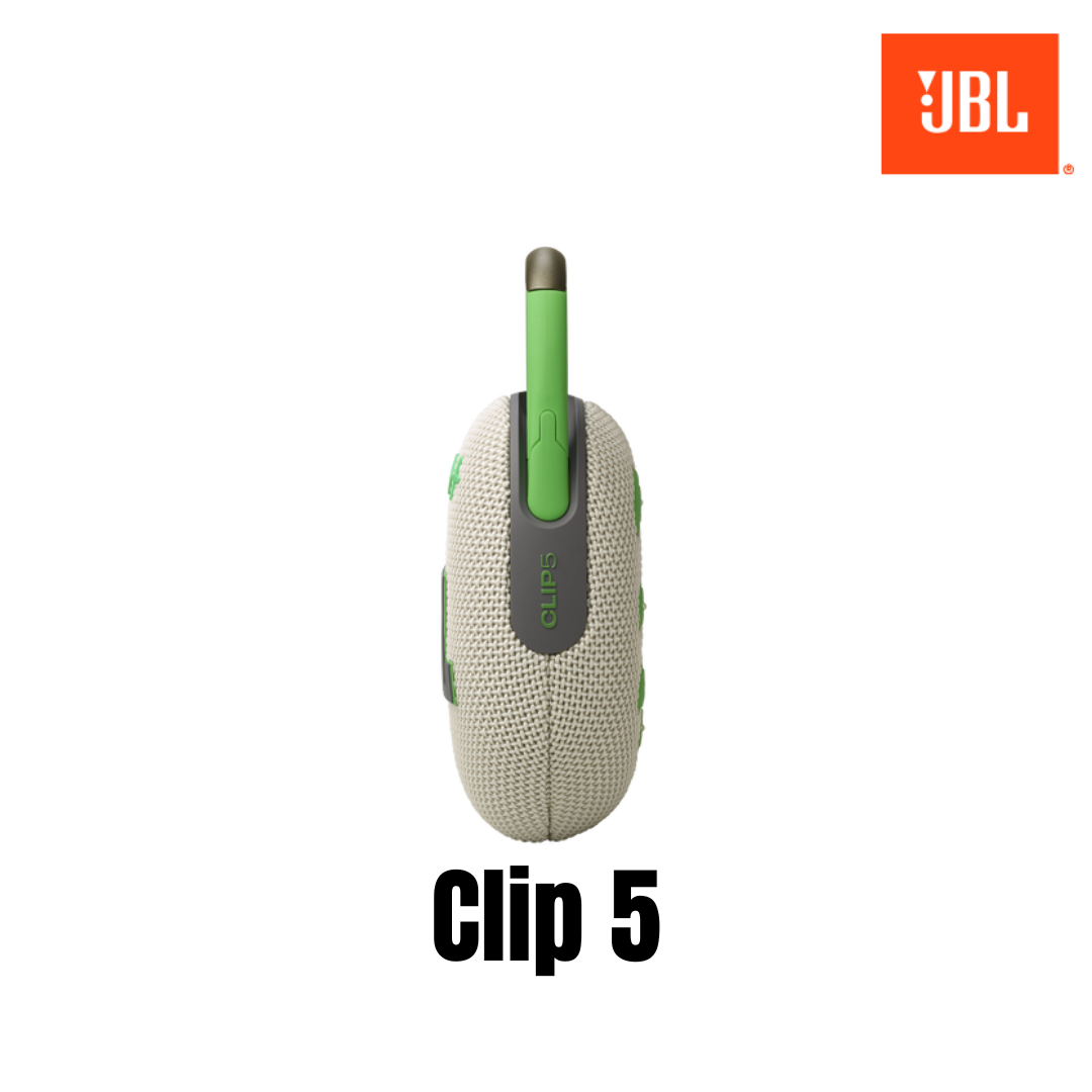 JBL CLIP 5 Portable Bluetooth Speaker - Sand