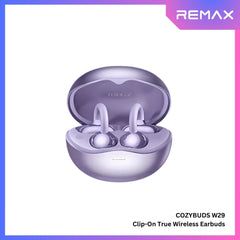 REMAX - Cozybuds W29 Clip-On Bluetooth Wireless Earbuds - Purple