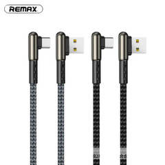 REMAX RC-176A JANLON 2 SERIES ZINC ALLOY BRAIDED GAMING DATA CABLE FOR TYPE-C (1M) (2.1A) Type C Cable for Andorid,USB Type C Cable,USB C Charger Cable,Type C Data Cable,Type C Charger Cable