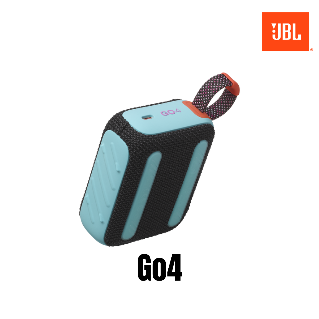 JBL Go4 Portable Bluetooth Speaker - Black Orange