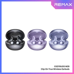 REMAX - Cozybuds W29 Clip-On Bluetooth Wireless Earbuds - Purple