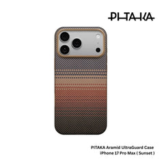PITAKA - Aramid UltraGuard Case For iPhone 17 Pro Max - Sunset