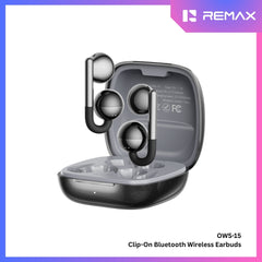 REMAX - OWS-15 Clip-On Bluetooth WIreless Earbuds - Black