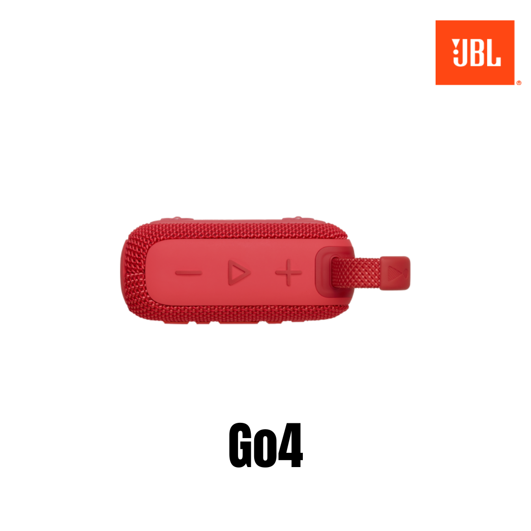 JBL Go4 Portable Bluetooth Speaker - Red