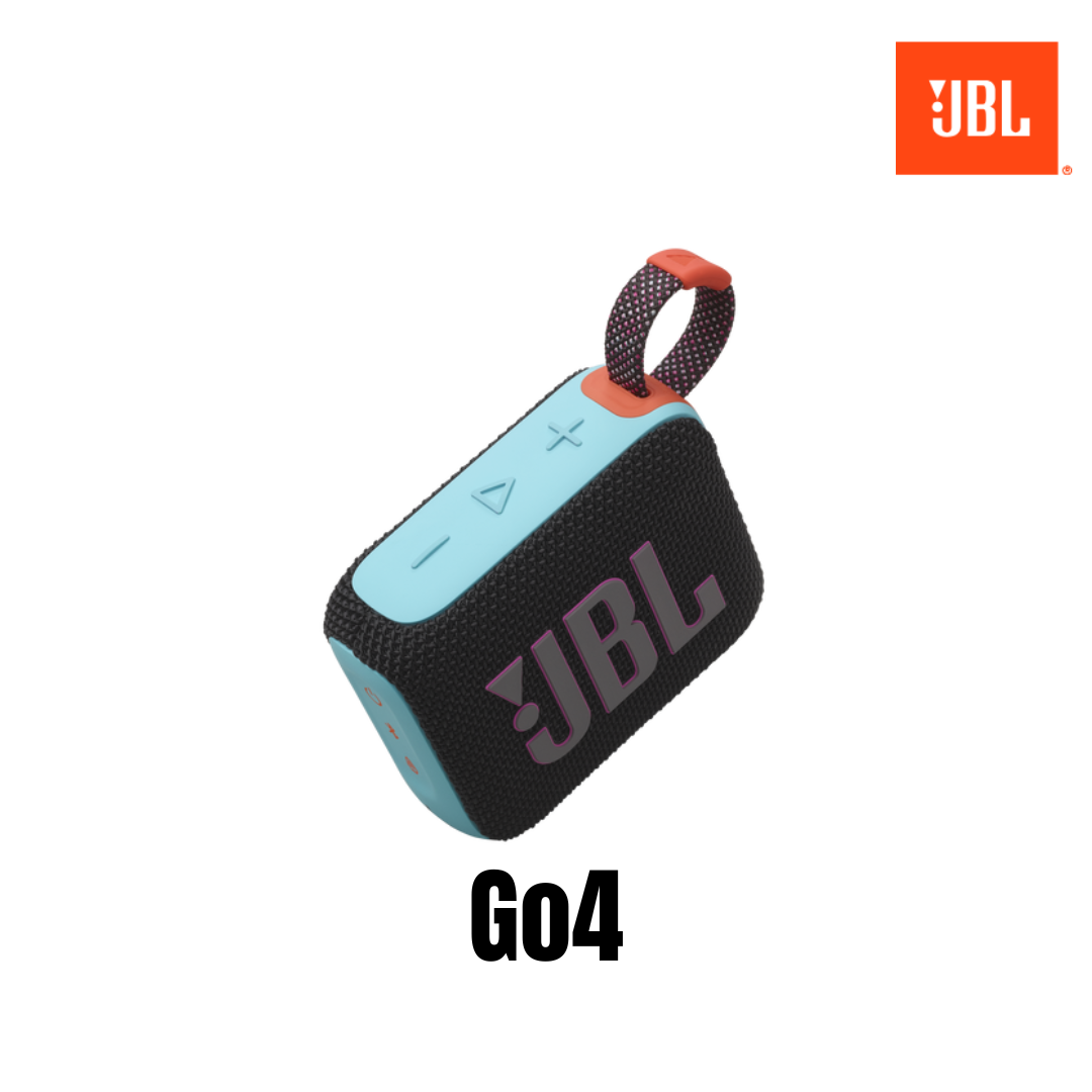 JBL Go4 Portable Bluetooth Speaker - Black Orange