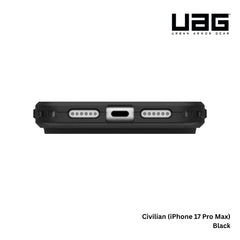 UAG - Civilian MagSafe Case For iPhone 17 Pro Max - Black