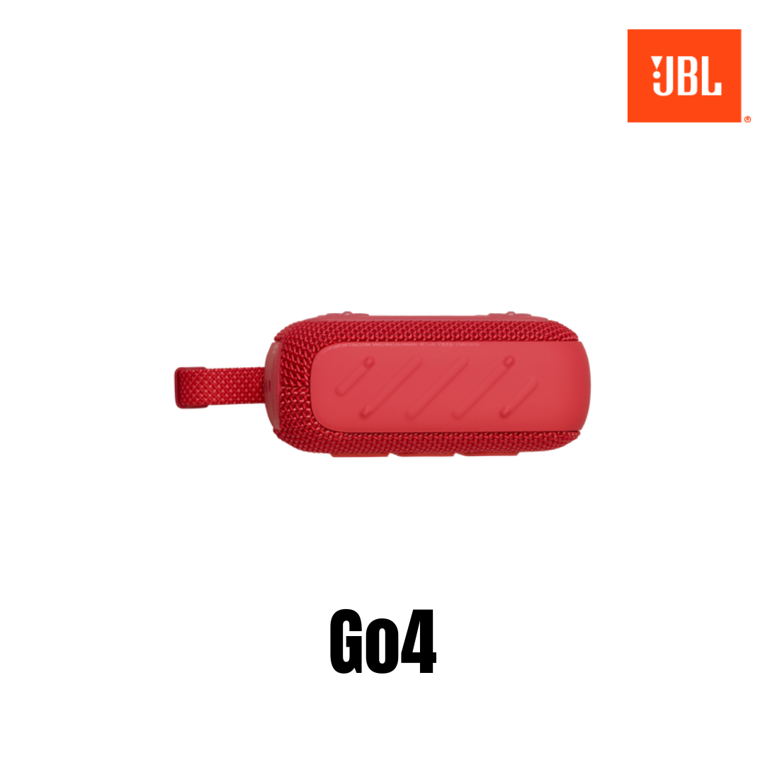 JBL Go4 Portable Bluetooth Speaker - Red