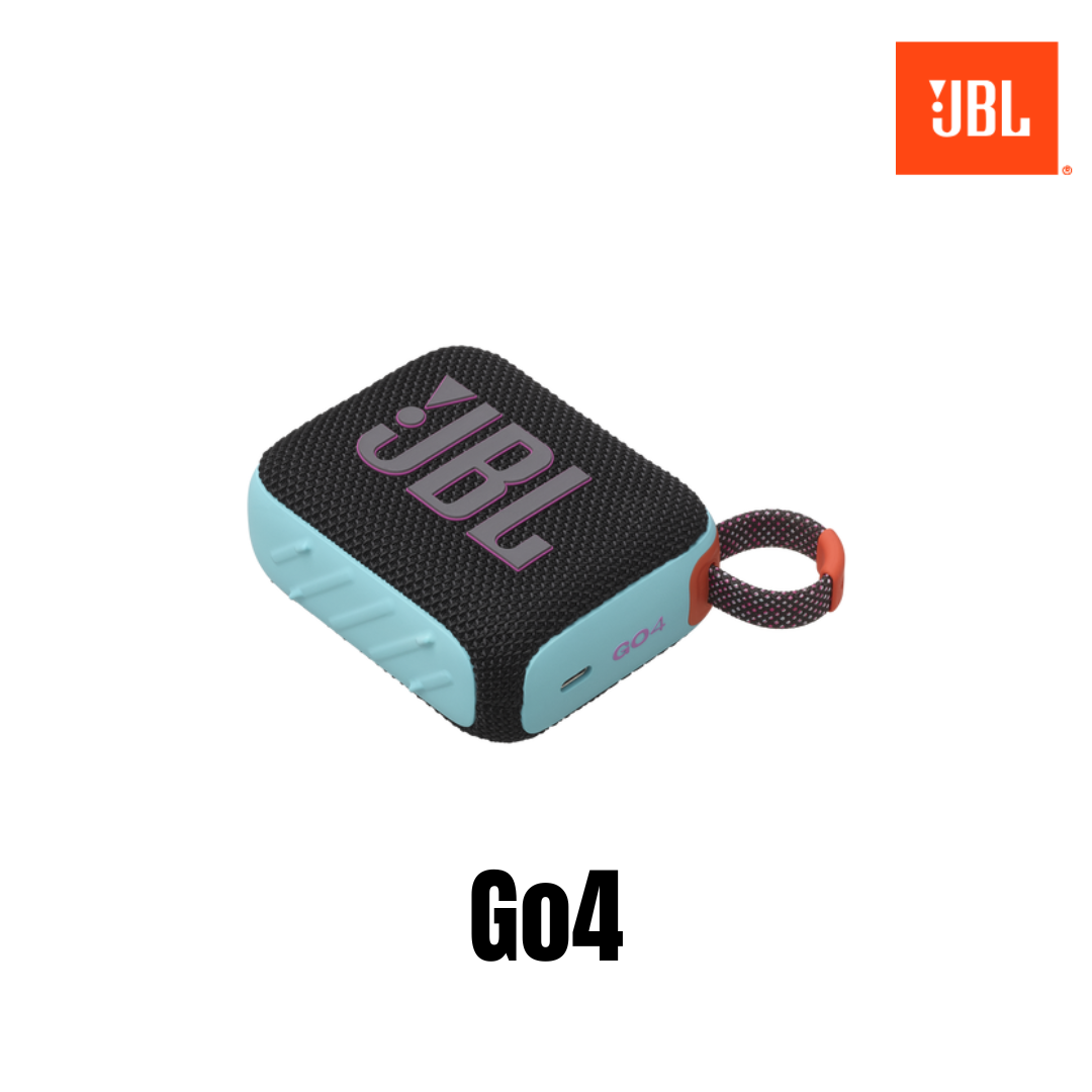 JBL Go4 Portable Bluetooth Speaker - Black Orange