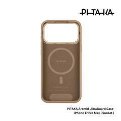 PITAKA - Aramid UltraGuard Case For iPhone 17 Pro Max - Sunset