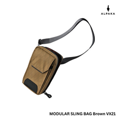 ALPAKA -- Modular Sling VX21 Bag (‌Brown)