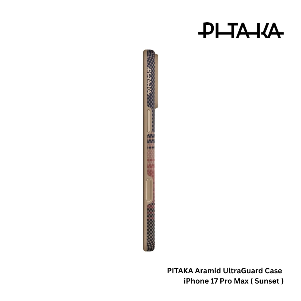 PITAKA - Aramid UltraGuard Case For iPhone 17 Pro Max - Sunset