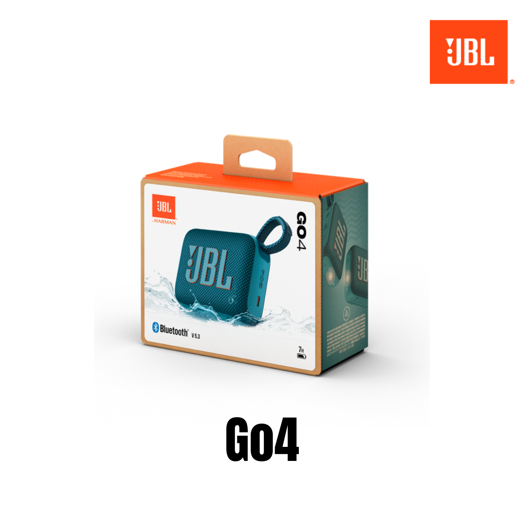 JBL Go4 Portable Bluetooth Speaker - Blue